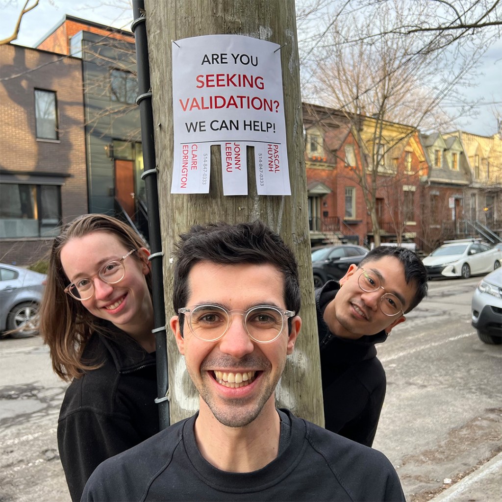 SEEKING VALIDATION PHOTO