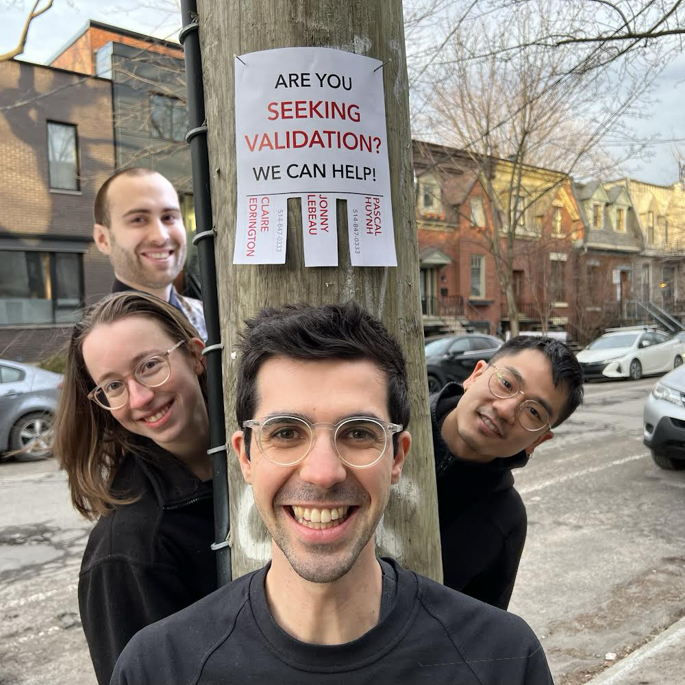 SEEKING VALIDATION PHOTO